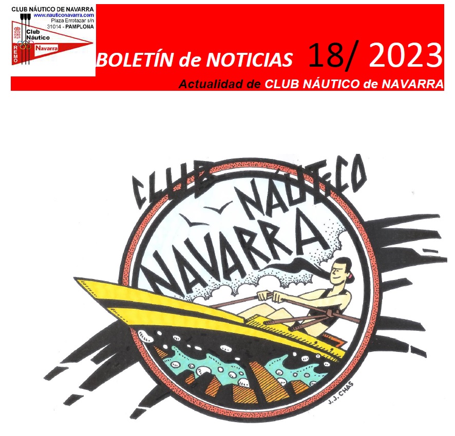 Bolet&iacute;n Noticias Club N&aacute;utico de Navarra 18/2023